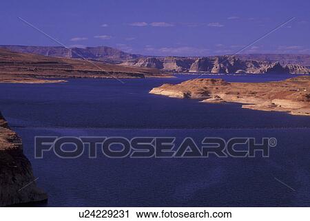 Glen Canyon National Recreation Area, AZ, Arizona, Lake Powell View Large Photo Image Stock Image - Glen Canyon National Recreation Area, AZ, Arizona, Lake Powell. Fotosearch