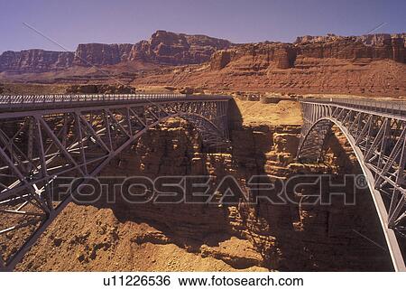 Glen Canyon National Recreation Area, AZ, Arizona, Colorado River, Marble Canyon, Navajo Bridge View Large Photo Image Stock Photograph - Glen Canyon National Recreation Area, AZ, Arizona, Colorado River, Marble Canyon, Navajo Bridge. Fotosearch