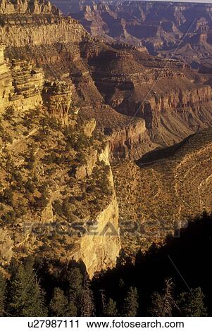 Stock Image -  Grand Canyon National Park, AZ, Arizona, South Rim. Fotosearch