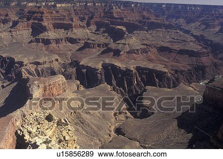 Stock Photo -  Grand Canyon National Park, AZ, Arizona, Canyon from Bright Angel Trail, South Rim. Fotosearch