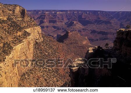 Stock Photo -  Grand Canyon National Park, AZ, Arizona, South Rim. Fotosearch