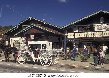 Helen, GA, Georgia, Alpine Village, downtown, carriage ride, horse-drawn carriage View Large Photo Image Stock Image - Helen, GA, Georgia, Alpine Village, downtown, carriage ride, horse-drawn carriage. Fotosearch