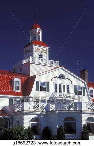 hotel, Tadoussac, Canada, Quebec, Colonial style Hotel Tadoussac in the summer resort town of Tadoussac. View Large Photo Image Stock Image - hotel, Tadoussac, Canada, Quebec, Colonial style Hotel Tadoussac in the summer resort town of Tadoussac.. Fotosearch