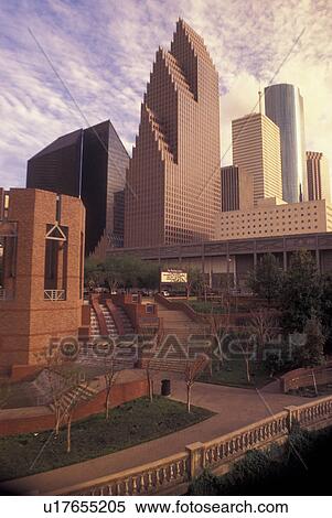 Houston, TX, Texas, downtown skyline View Large Photo Image Stock Photography - Houston, TX, Texas, downtown skyline. Fotosearch