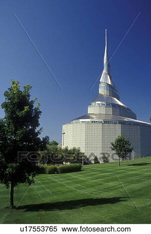 Stock Photography -  Independence, MO, Missouri, Community of Christ World Headquarters, Temple. Fotosearch