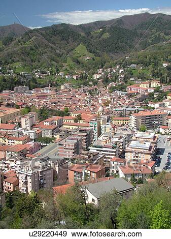 Italy, Carrara, Toscana, Tuscany, Europe, Scenic view of the town of Carrara, capital of white marble. View Large Photo Image Stock Photo - Italy, Carrara, Toscana, Tuscany, Europe, Scenic view of the town of Carrara, capital of white marble.. Fotosearch