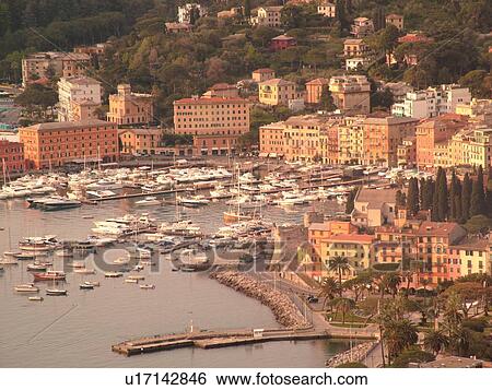 Italy, Santa Margherita Ligure, Liguria, Riviera di Levante, Ligurian Riviera, Europe, Scenic view of the resort town of Santa Margherita Ligure along the Ligurian Sea. View Large Photo Image Stock Photograph - Italy, Santa Margherita Ligure, Liguria, Riviera di Levante, Ligurian Riviera, Europe, Scenic view of the resort town of Santa Margherita Ligure along the Ligurian Sea.. Fotosearch