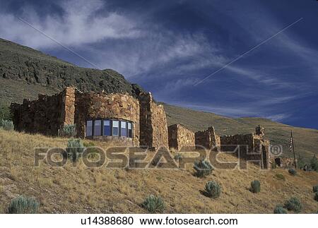 Stock Image -  Jackson, WY, Wyoming, National Museum of Wildlife Art. Fotosearch