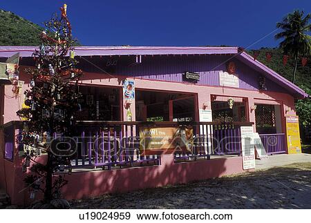 Jost Van Dyke, British Virgin Islands, Caribbean, BVI, Restaurant on Main Street on Jost Van Dyke Island. View Large Photo Image Stock Photo - Jost Van Dyke, British Virgin Islands, Caribbean, BVI, Restaurant on Main Street on Jost Van Dyke Island.. Fotosearch
