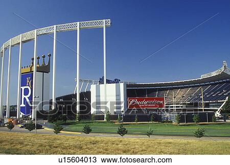 Kansas City, MO, Missouri, Royals Baseball Stadium View Large Photo Image Stock Image - Kansas City, MO, Missouri, Royals Baseball Stadium. Fotosearch