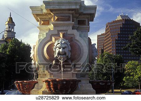 Kansas City, MO, Missouri, Seville Light Fountain at Country Club Plaza View Large Photo Image Stock Photo - Kansas City, MO, Missouri, Seville Light Fountain at Country Club Plaza. Fotosearch