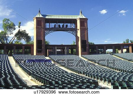 Stock Photograph -  Kansas City, MO, Missouri, Starlight Theater outdoor amphitheater at Swope Park. Fotosearch