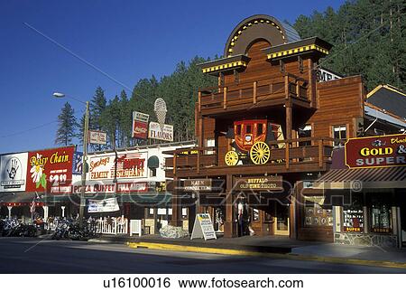 Keystone, SD, South Dakota, Black Hills, Gold Mining Town View Large Photo Image Stock Photograph - Keystone, SD, South Dakota, Black Hills, Gold Mining Town. Fotosearch