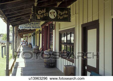 KS, Kansas, Dodge City, Boot Hill Museum, INC. on Front Street View Large Photo Image Stock Photograph - KS, Kansas, Dodge City, Boot Hill Museum, INC. on Front Street. Fotosearch