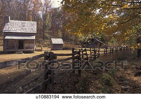 KY, Kentucky, The Land Between the Lakes National Recreation Area, The Homeplace-1850 Living History Farm View Large Photo Image Picture - KY, Kentucky, The Land Between the Lakes National Recreation Area, The Homeplace-1850 Living History Farm. Fotosearch