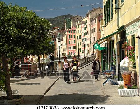 Liguria, Italy, Camogli, Riviera di Levante, Ligurian Riviera, Europe, The waterfront of the resort town of Camogli along the Ligurian Sea. View Large Photo Image Stock Image - Liguria, Italy, Camogli, Riviera di Levante, Ligurian Riviera, Europe, The waterfront of the resort town of Camogli along the Ligurian Sea.. Fotosearch