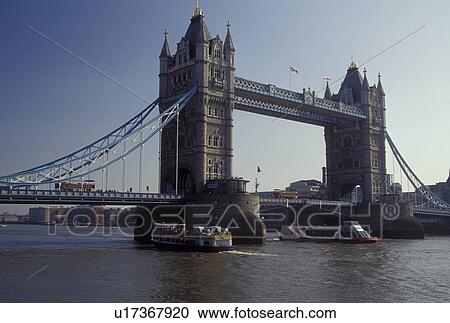 London, England, Great Britain, United Kingdom, Europe, Tower Bridge crosses the River Thames in London. View Large Photo Image Stock Image - London, England, Great Britain, United Kingdom, Europe, Tower Bridge crosses the River Thames in London.. Fotosearch