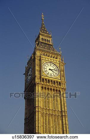 Stock Photo -  London, England, Great Britain, United Kingdom, Europe, Big Ben in Westminster.. Fotosearch