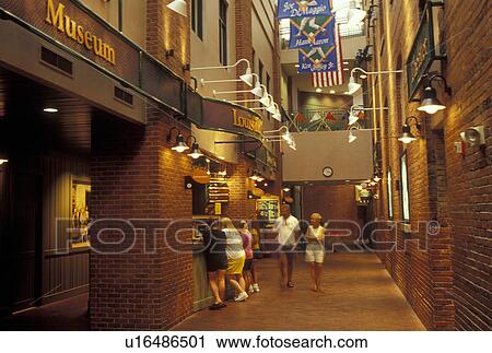 Stock Image -  Louisville, KY, Kentucky, Louisville Slugger Museum, Hillerich & Bradsby Co interior. Fotosearch