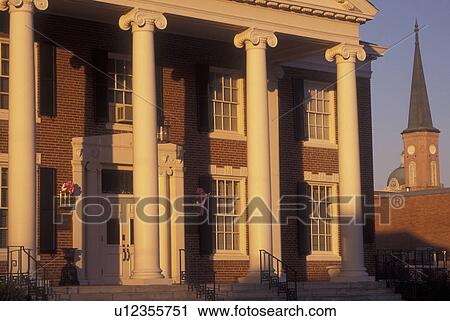 Stock Image -  Macon, GA, Georgia, Hart's Mortuary. Fotosearch
