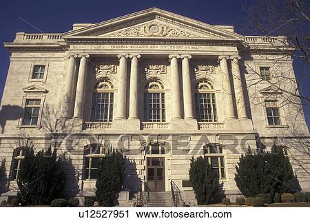 Stock Image -  Macon, GA, Georgia, Old Federal Building and Post Office. Fotosearch