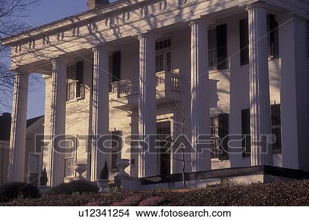 Macon, GA, Georgia, Nisbey-Birdsey-Domingos House, ca. 1843 View Large Photo Image Picture - Macon, GA, Georgia, Nisbey-Birdsey-Domingos House, ca. 1843. Fotosearch