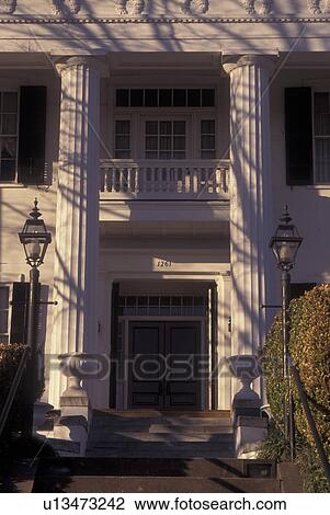 Macon, GA, Georgia, Nisbey-Birdsey-Domingos House, ca. 1843 View Large Photo Image Stock Image - Macon, GA, Georgia, Nisbey-Birdsey-Domingos House, ca. 1843. Fotosearch
