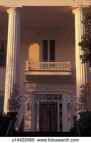Macon, GA, Georgia, Randolph-Whittle-Davis-Smith House, ca. 1837, Greek Revival View Large Photo Image Stock Photography - Macon, GA, Georgia, Randolph-Whittle-Davis-Smith House, ca. 1837, Greek Revival. Fotosearch