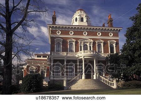 Macon, GA, Georgia, The Hay House, Italian Renaissance Villa View Large Photo Image Stock Photo - Macon, GA, Georgia, The Hay House, Italian Renaissance Villa. Fotosearch