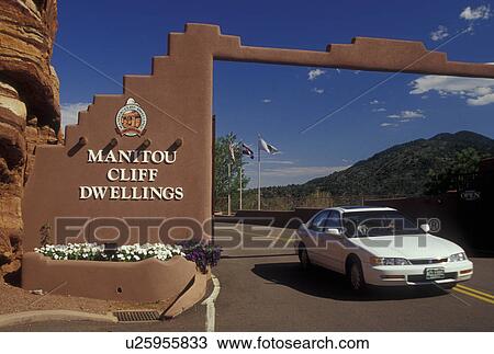 Manitou Springs, CO, Colorado, Manitou Cliff Dwellings, entrance View Large Photo Image Stock Image - Manitou Springs, CO, Colorado, Manitou Cliff Dwellings, entrance. Fotosearch
