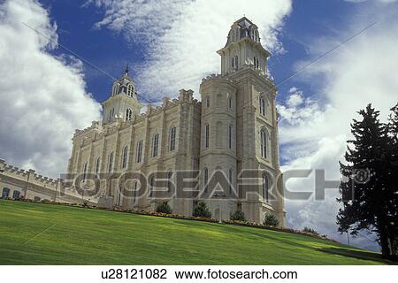 Manti, UT, Utah, Mormon Temple, ca. 1888, in the town of Manti. View Large Photo Image Stock Image - Manti, UT, Utah, Mormon Temple, ca. 1888, in the town of Manti.. Fotosearch