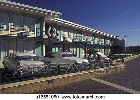 Memphis, TN, Tennessee, The Lorraine Motel at the National Civil Rights Museum, assassination of Martin Luther King, Jr. View Large Photo Image Stock Image -  Memphis, TN, Tennessee, The Lorraine Motel at the National Civil Rights Museum, assassination of Martin Luther King, Jr.. Fotosearch