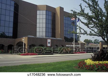Stock Photograph -  Milwaukee, WI, Wisconsin, Miller Brewing Company. Fotosearch