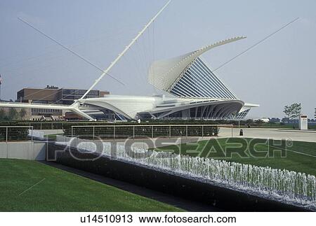 Milwaukee, WI, Wisconsin, Milwaukee County War Memorial Complex, Milwaukee Art Museum View Large Photo Image Stock Image - Milwaukee, WI, Wisconsin, Milwaukee County War Memorial Complex, Milwaukee Art Museum. Fotosearch