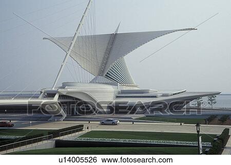 Milwaukee, WI, Wisconsin, Milwaukee County War Memorial Complex, Milwaukee Art Museum View Large Photo Image Stock Photograph - Milwaukee, WI, Wisconsin, Milwaukee County War Memorial Complex, Milwaukee Art Museum. Fotosearch