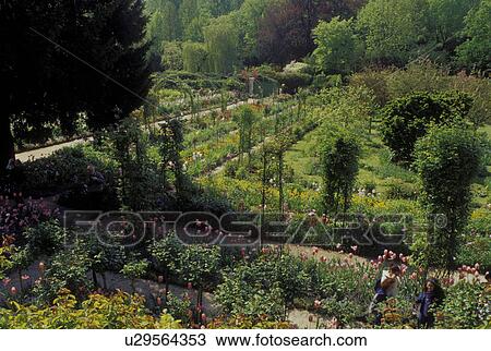Monet, garden, Giverny, Eure, Normandy, Paris, France, Europe, Claude Monet Country Home and Gardens in Giverny. View Large Photo Image Stock Image - Monet, garden, Giverny, Eure, Normandy, Paris, France, Europe, Claude Monet Country Home and Gardens in Giverny.. Fotosearch