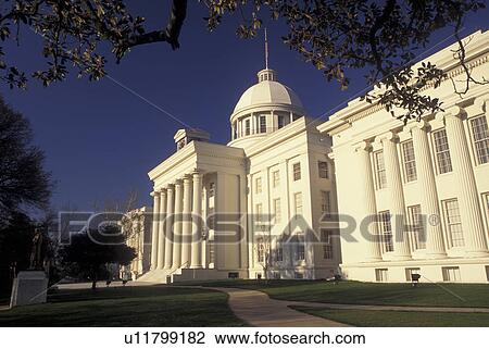 Stock Image -  Montgomery, AL, Alabama, Alabama State Capitol. Fotosearch