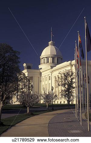 Stock Photo -  Montgomery, AL, Alabama, Alabama State Capitol. Fotosearch