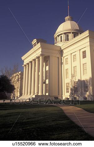 Montgomery, AL, Alabama, Alabama State Capitol View Large Photo Image Stock Photograph - Montgomery, AL, Alabama, Alabama State Capitol. Fotosearch