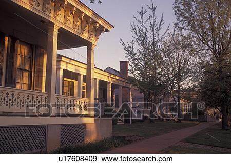 Stock Photo -  Montgomery, AL, Alabama, Old Alabama Town, 19th Century Living History Village. Fotosearch