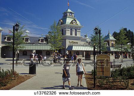 Montreal, Canada, Quebec, Ile Ste. Helene, Entrance to La Ronde Amusement Park on Ile Sainte Helene (St. Helen's Island) in Montreal. View Large Photo Image Stock Photograph - Montreal, Canada, Quebec, Ile Ste. Helene, Entrance to La Ronde Amusement Park on Ile Sainte Helene (St. Helen's Island) in Montreal.. Fotosearch