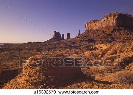 Monument Valley Navajo Tribal Park, AZ, Arizona, View Large Photo Image Stock Photo - Monument Valley Navajo Tribal Park, AZ, Arizona, . Fotosearch
