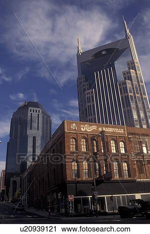 Nashville, TN, Tennessee, downtown, old and new buildings, high-rise View Large Photo Image Stock Image - Nashville, TN, Tennessee, downtown, old and new buildings, high-rise. Fotosearch