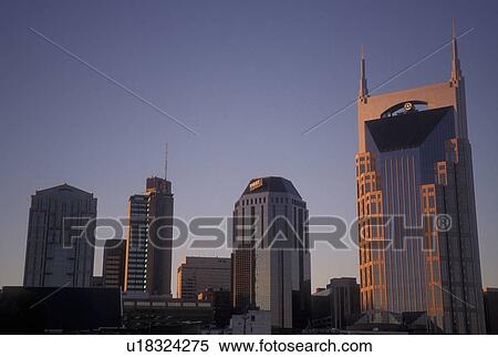Nashville, TN, Tennessee, downtown, skyline View Large Photo Image Stock Photography - Nashville, TN, Tennessee, downtown, skyline. Fotosearch