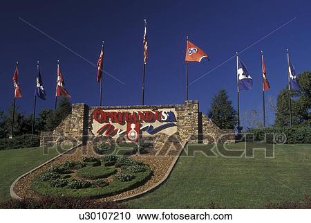 Stock Image -  Nashville, TN, Tennessee, Opryland USA. Fotosearch