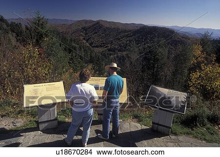 NC, North Carolina, Great Smoky Mountains National Park, Newfound Gap Overlook, fall View Large Photo Image Picture - NC, North Carolina, Great Smoky Mountains National Park, Newfound Gap Overlook, fall. Fotosearch
