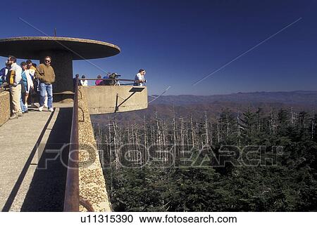 NC, North Carolina, Great Smoky Mountains National Park, Clingmans Dome, summit, overlook View Large Photo Image Stock Image - NC, North Carolina, Great Smoky Mountains National Park, Clingmans Dome, summit, overlook. Fotosearch