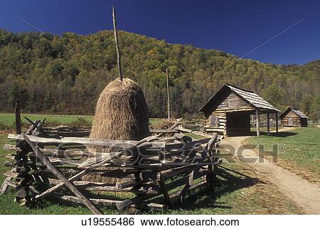 NC, North Carolina, Great Smoky Mountains National Park, Pioneer Farmstead, fall View Large Photo Image Stock Photograph - NC, North Carolina, Great Smoky Mountains National Park, Pioneer Farmstead, fall. Fotosearch