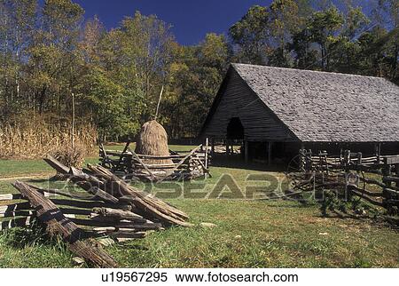 NC, North Carolina, Great Smoky Mountains National Park, Pioneer Farmstead, fall View Large Photo Image Stock Photography - NC, North Carolina, Great Smoky Mountains National Park, Pioneer Farmstead, fall. Fotosearch