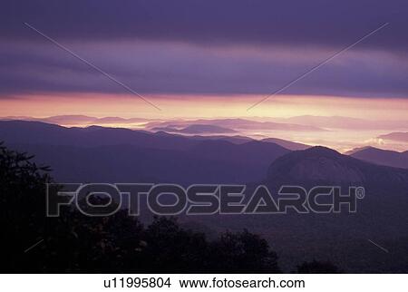 NC, North Carolina, Pisgah National Forest, mountains, sunrise View Large Photo Image Picture - NC, North Carolina, Pisgah National Forest, mountains, sunrise. Fotosearch